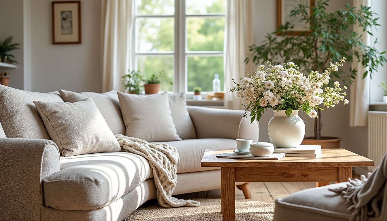 Déco campagne chic : allier naturel et élégance pour un intérieur cosy