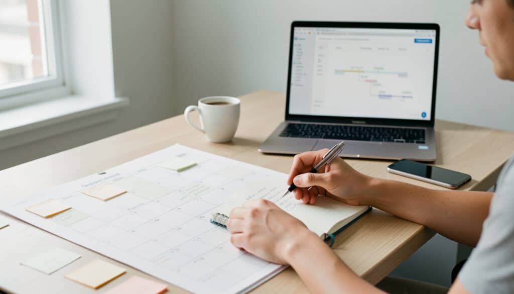 Comment construire un rétroplanning clair et efficace